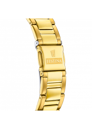 Festina watch f20609/2 white steel strap, women