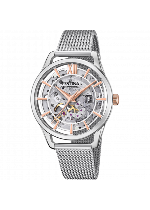 Festina watch f20627/1 stainless steel 316l strap, women's