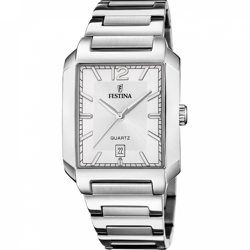 Festina men's silver watch f20677/2