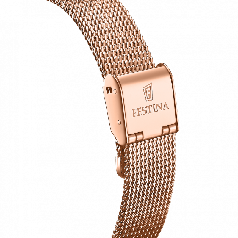 Festina watch f20628/2 stainless steel 316l strap, women's