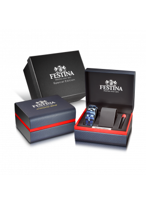 Festina watch special editions f20643/1 blue 316l, men.