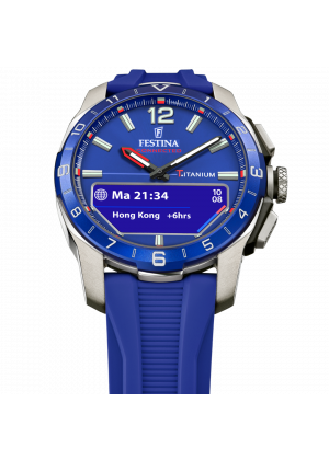 Men's festina connected d blue watch f23000/3