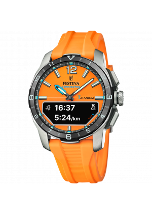 Men's festina connected d orange watch f23000/7