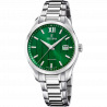 Festina swiss men's green swiss made stainless steel watch bracelet f20026/3