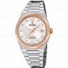 Festina women's watch swiss made rivé f20037/1 silver