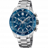 Festina swiss made men's blue stainless steel watch bracelet f20042/2