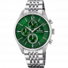 Festina watch f20285/8 green steel strap, men