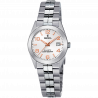 Festina classics watch f20438/4 stainless steel with stainless steel strap, women's.