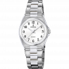 Festina classics watch f20553/1 white steel strap, women's