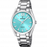 Festina watch f20622/d alegría collection, blue dial, steel bracelet, women's.