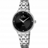 Festina watch f20600/4 black steel strap, women's