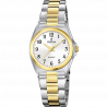 Festina classic steel watch f20556/1 white steel strap, women's.