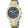 Festina watch f20604/3 blue steel strap, women