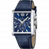 Festina watch f20636/2 blue leather strap, men