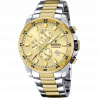 Reloj festina f20562/1 champán correa de acero, hombre