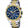 Reloj festina f20562/2 azul correa de acero, hombre