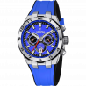 Men's watch festina chrono bike blue with rubber strap f20671/3